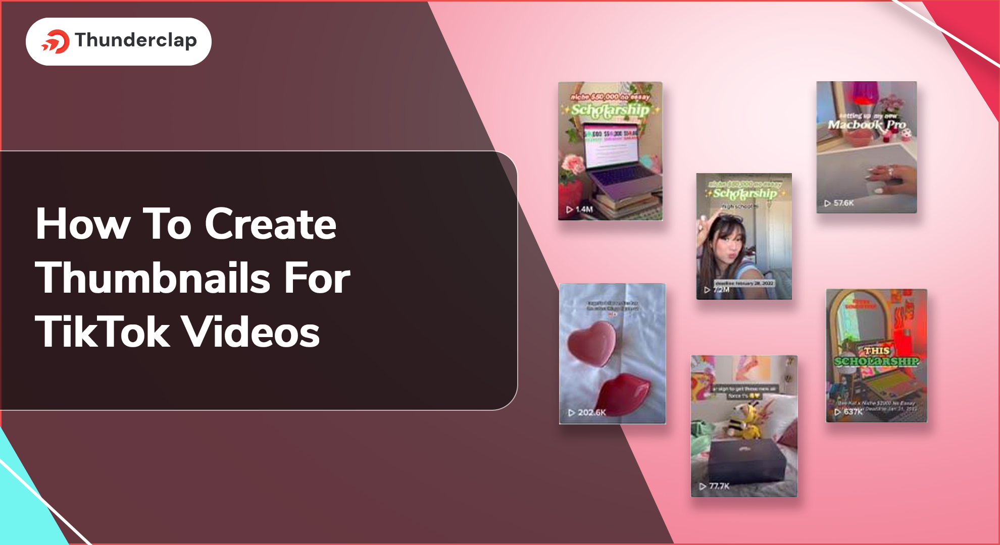 How To Create Thumbnails For TikTok Videos?